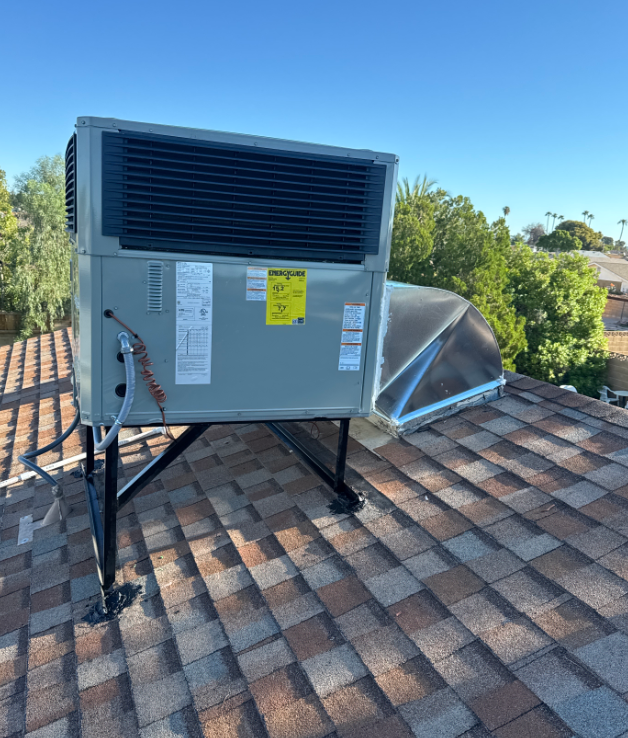New American Standard AC package unit installed by Sonoran Sun in Fountain Hills, AZ
